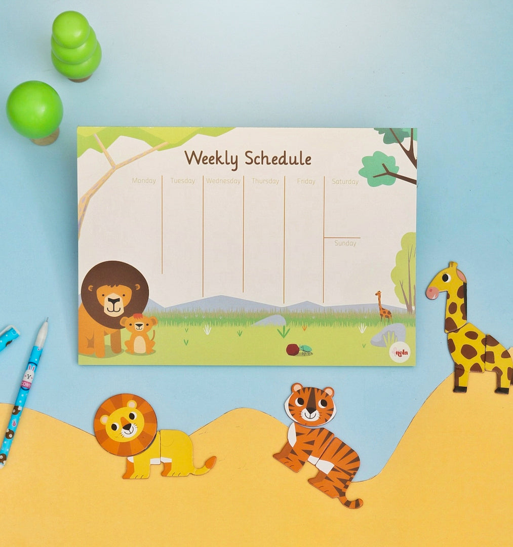 Nola Tear-Off Weekly Planning Sheets