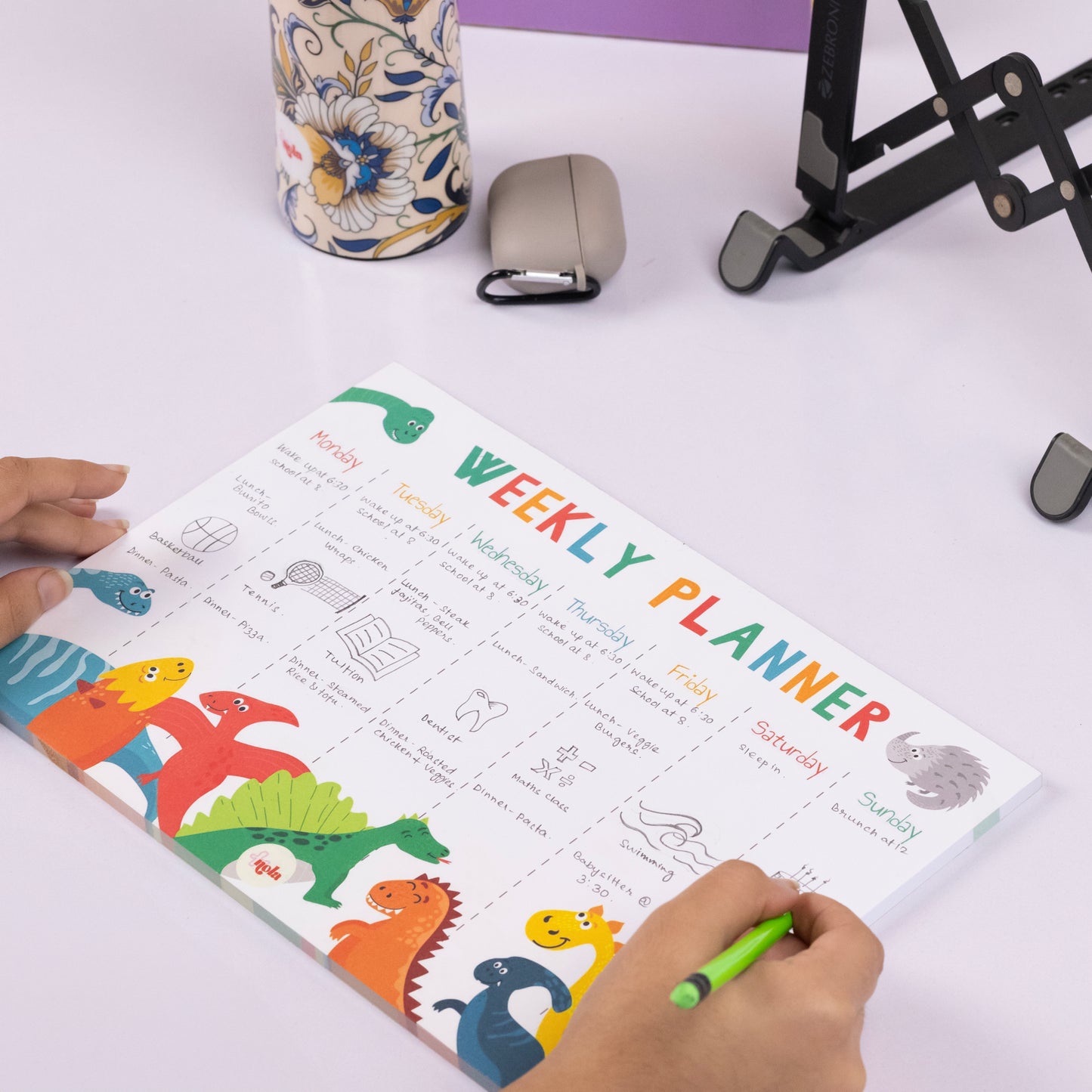 Nola Tear-Off Weekly Planning Sheets