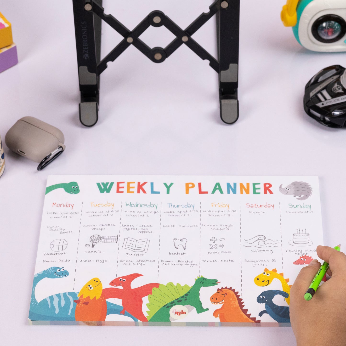 Nola Tear-Off Weekly Planning Sheets