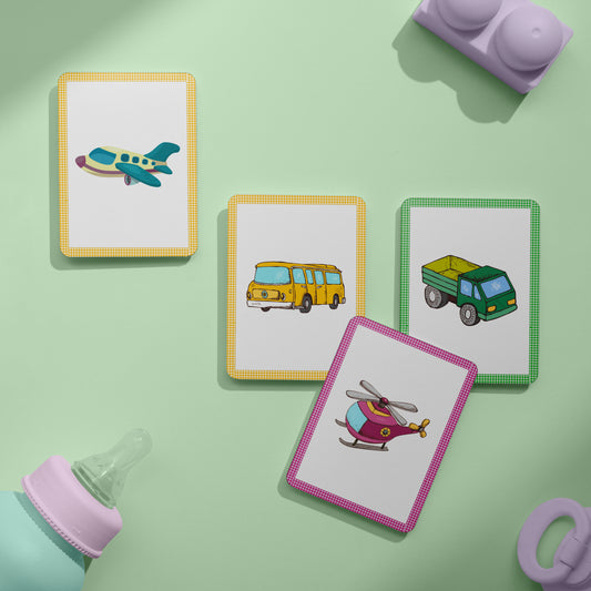 Transport Flash Cards