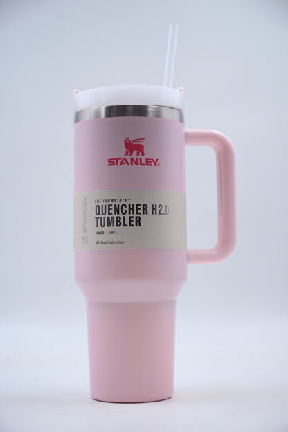 STANLEY Adventure 40oz Stainless Steel Quencher Tumbler-Parfait Pearlescent Pastel Pink