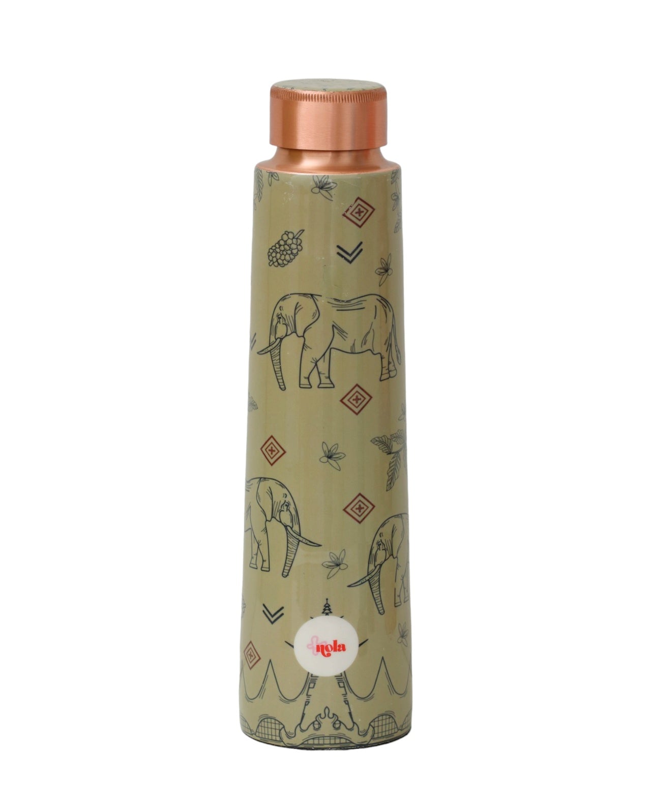 Elephant Nola Copper Water Bottle 1000ml