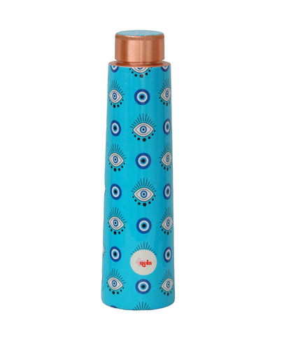 Nola Copper Water Bottle 1000ml with 2 glasses