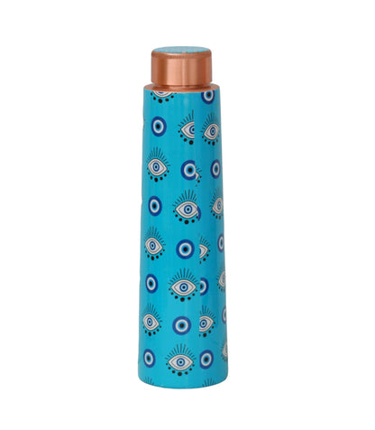 Nola Copper Water Bottle 1000ml with 2 glasses