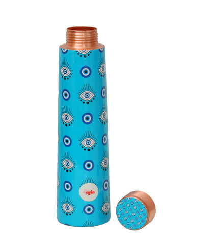 Nola Copper Water Bottle 1000ml with 2 glasses