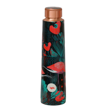 Nola Copper Water Bottle 1000ml with 2 glasses