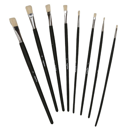 Flat tip Brush : Black