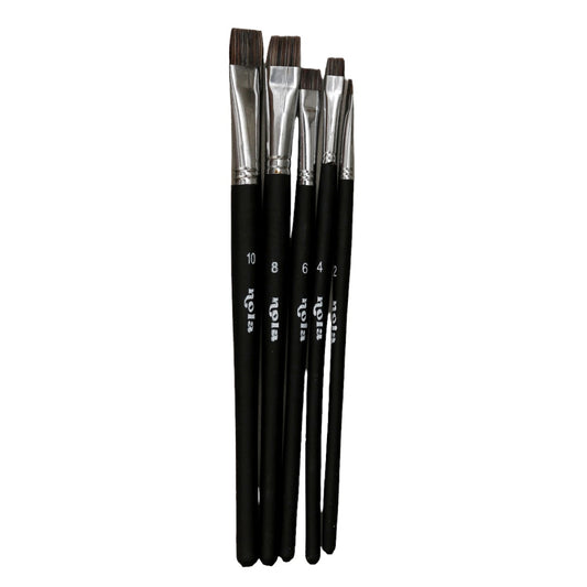 Flat tip Brush : Black