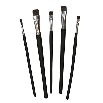 Flat tip Brush : Black