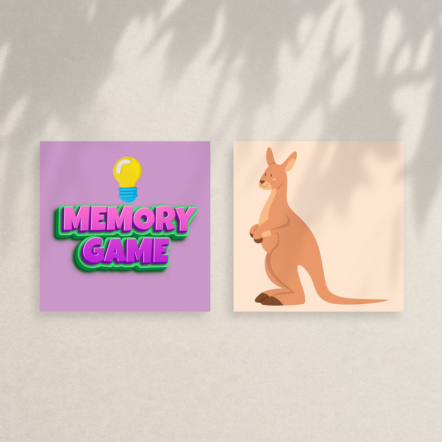 Animal Memory Game