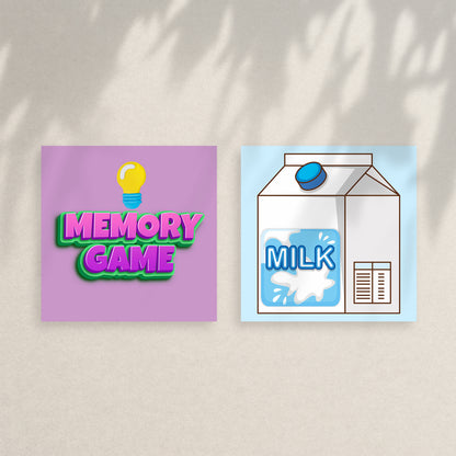 Daily Objects Memory Game