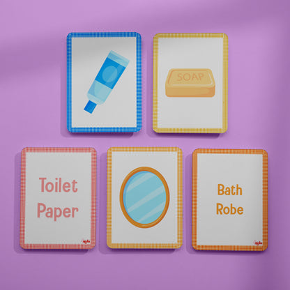 Washroom Flash Cards