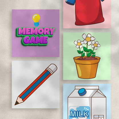 Daily Objects Memory Game