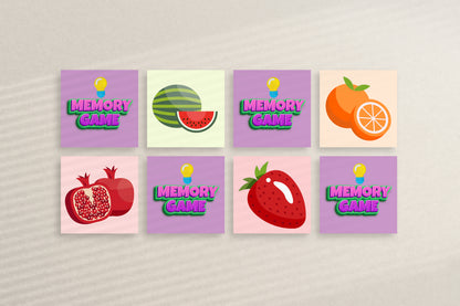 Fruits Memory Game