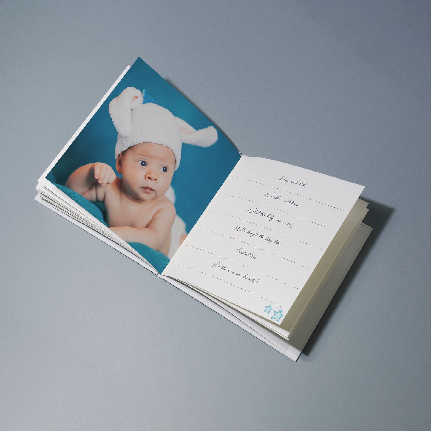 Baby Boy Planner Book