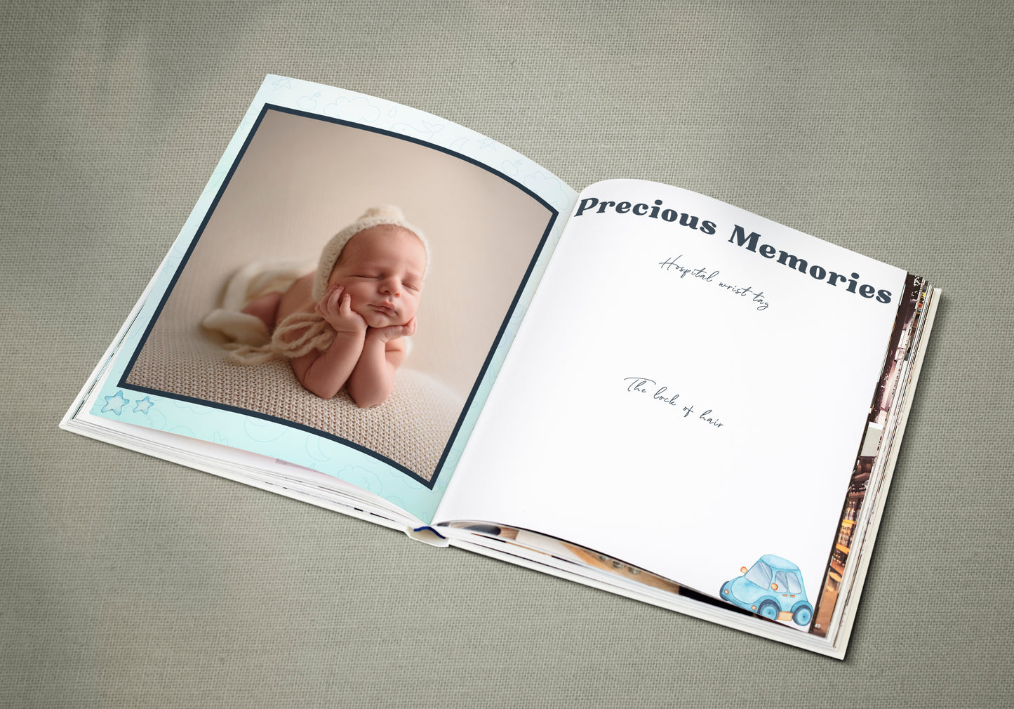 Baby Boy Planner Book