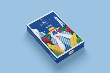 Explore the world in 52 ways Playing cards