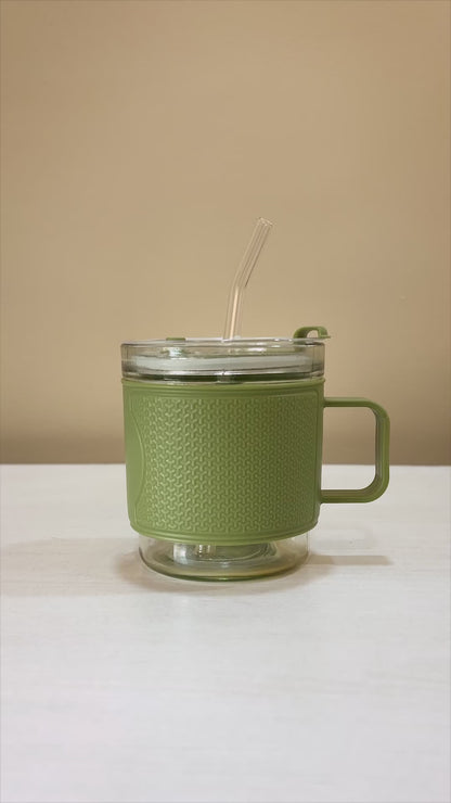 Nola Sipper Cup Tumbler 350ML - Convenient and Stylish Cup for On-The-Go Hydration